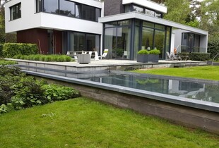 Renovatie spiegelvijver