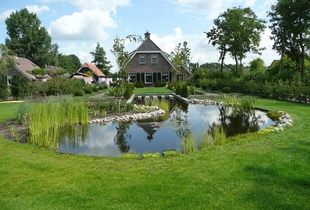 Aanleg natuurvijver nijkerkerveen
